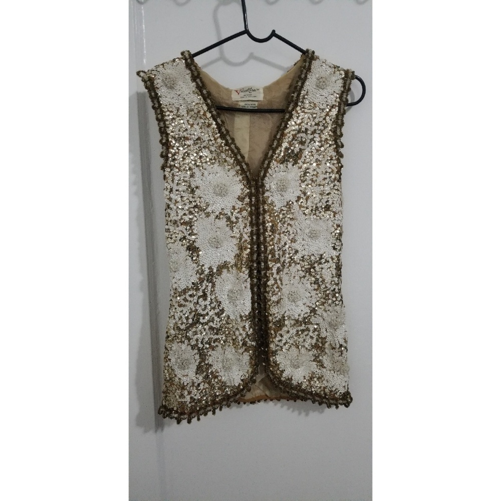 Valentina Ltd  sequin vest